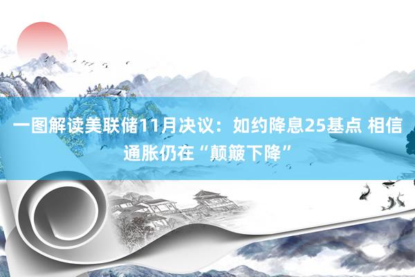 一图解读美联储11月决议：如约降息25基点 相信通胀仍在“颠簸下降”